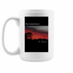 15oz Ceramic Coffee Mug