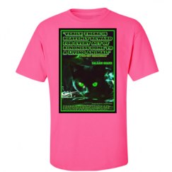 Unisex Ultra Cotton Safety Neon Crewneck Tee