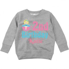 Toddler Crewneck Basic Promo Sweatshirt