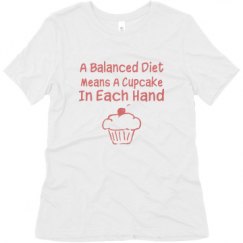 Ladies Relaxed Fit Super Soft Triblend Tee