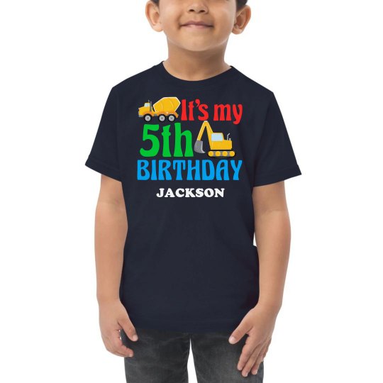 5th Birthday Construction Party