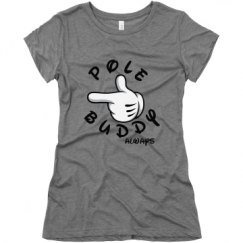 Ladies Slim Fit Super Soft Triblend Tee