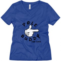 Ladies Relaxed Fit V-Neck Tee