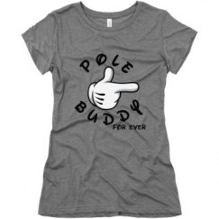 Ladies Slim Fit Super Soft Triblend Tee