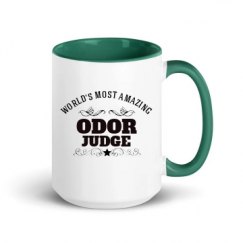 15oz Ceramic Mug with Color Inside