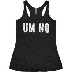 Ladies Slim Fit Super Soft Racerback Triblend Tank