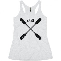 Ladies Slim Fit Super Soft Racerback Triblend Tank