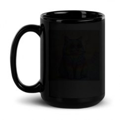 15oz Black Glossy Mug