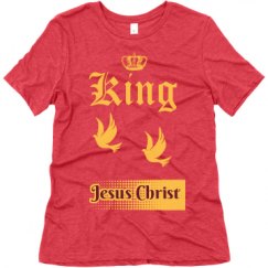 Ladies Relaxed Fit Super Soft Triblend Tee