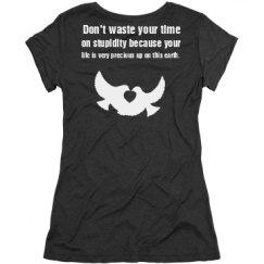 Ladies Slim Fit Super Soft Triblend Tee