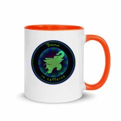 11oz Ceramic Mug with Color Inside