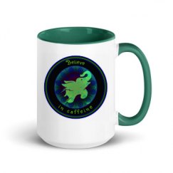 15oz Ceramic Mug with Color Inside