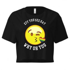 Ladies Festival Cali Crop Top Tee