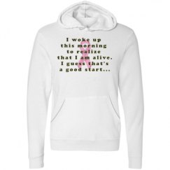 Unisex Fleece Pullover Midweight Hoodie