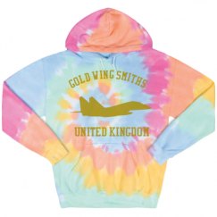 Unisex Tie-Dye Fleece Hoodie