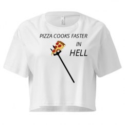 Ladies Festival Cali Crop Top Tee