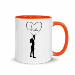 11oz Ceramic Mug with Color Inside