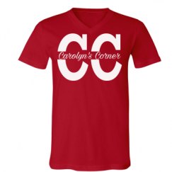 Unisex V-Neck Jersey Tee