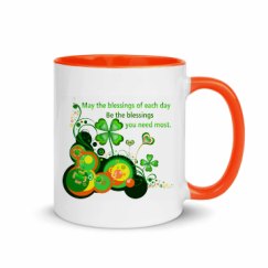 11oz Ceramic Mug with Color Inside