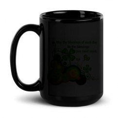 15oz Black Glossy Mug