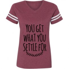 Ladies Relaxed Fit Vintage Sports Tee