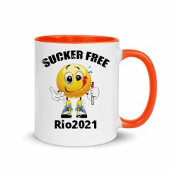 11oz Ceramic Mug with Color Inside