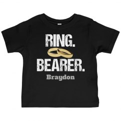 Cool Ring Bearer Wedding