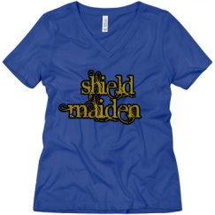 Ladies Relaxed Fit V-Neck Tee