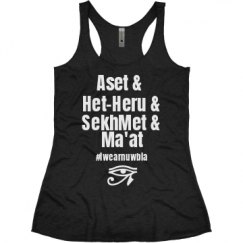 Ladies Slim Fit Super Soft Racerback Triblend Tank