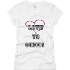 Ladies Slim Fit Basic Promo Jersey Tee