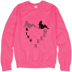 Unisex Neon Crewneck Sweatshirt