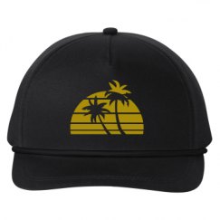 Snapback Five-Panel Rope Hat