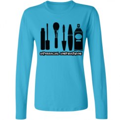 Ladies Relaxed Fit Basic Long Sleeve Tee