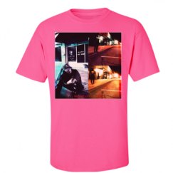 Unisex Ultra Cotton Safety Neon Crewneck Tee