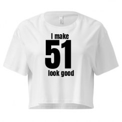 Ladies Festival Cali Crop Top Tee