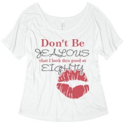 Ladies Flowy Slouchy Tee