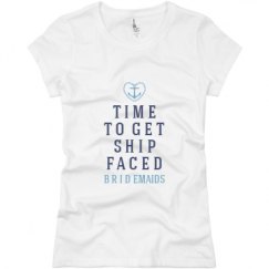 Ladies Slim Fit Basic Promo Jersey Tee