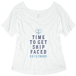 Ladies Flowy Slouchy Tee