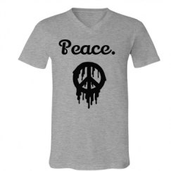 Unisex V-Neck Jersey Tee