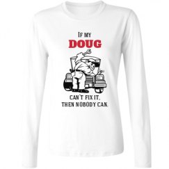 Ladies Relaxed Fit Basic Long Sleeve Tee