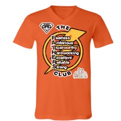 Unisex V-Neck Jersey Tee