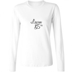 Ladies Relaxed Fit Basic Long Sleeve Tee