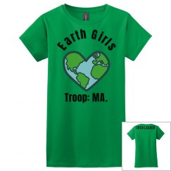 Crew Leader Earth girls shirt