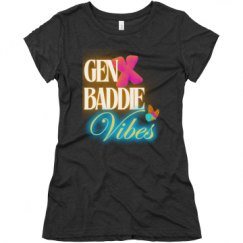 Ladies Slim Fit Super Soft Triblend Tee