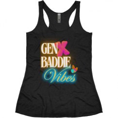 Ladies Slim Fit Super Soft Racerback Triblend Tank