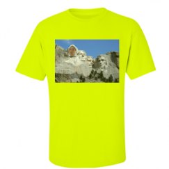 Unisex Ultra Cotton Safety Neon Crewneck Tee