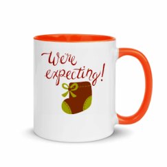 11oz Ceramic Mug with Color Inside