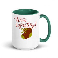 15oz Ceramic Mug with Color Inside