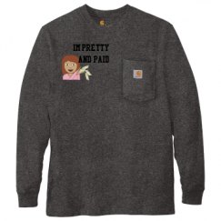 Unisex Carhartt Pocket Long Sleeve Tee
