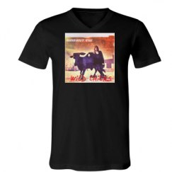 Unisex V-Neck Jersey Tee